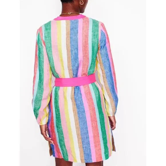 NWT Boden Cleo Linen Tie Waist Dress - www.toquedesaborminas.com.br NWT Boden Cleo Linen Tie Waist Dress - www.toquedesaborminas.com.br